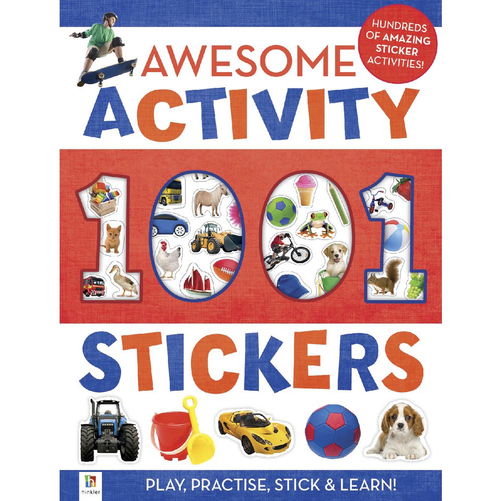 Hinkler Awesome Activity Sticker Book