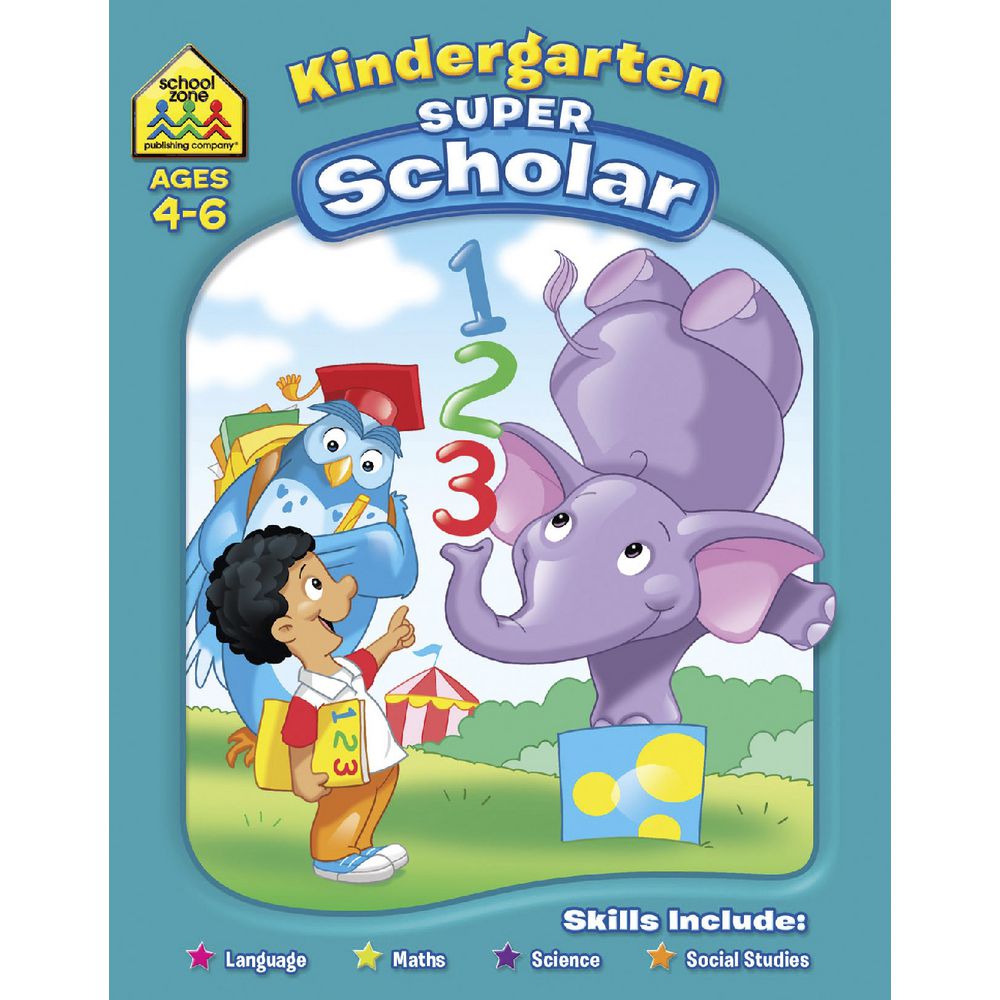 Super Scholar Deluxe Workbook Kindergarten