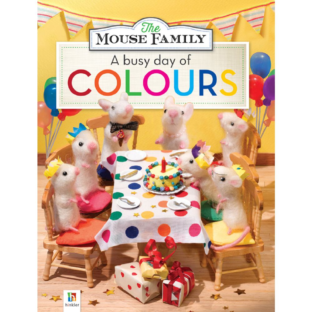 Mouse Family A Busy Day of Colours Book