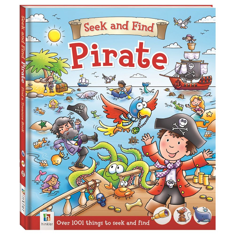 Hinkler Seek and Find Pirate Book