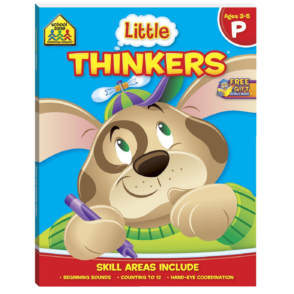 School Zone Little Thinkers Pre School Workbook