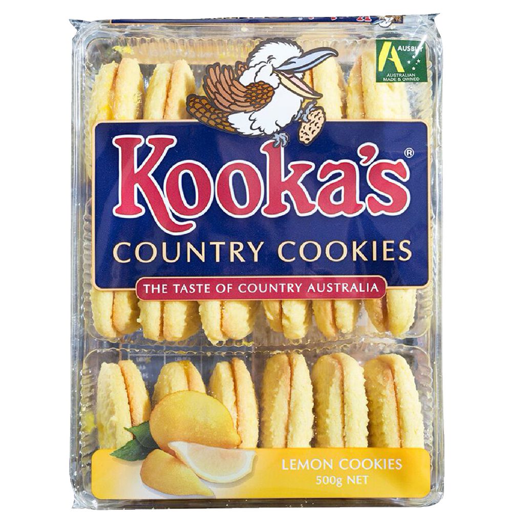Kookas Country Cookies Lemon 500g