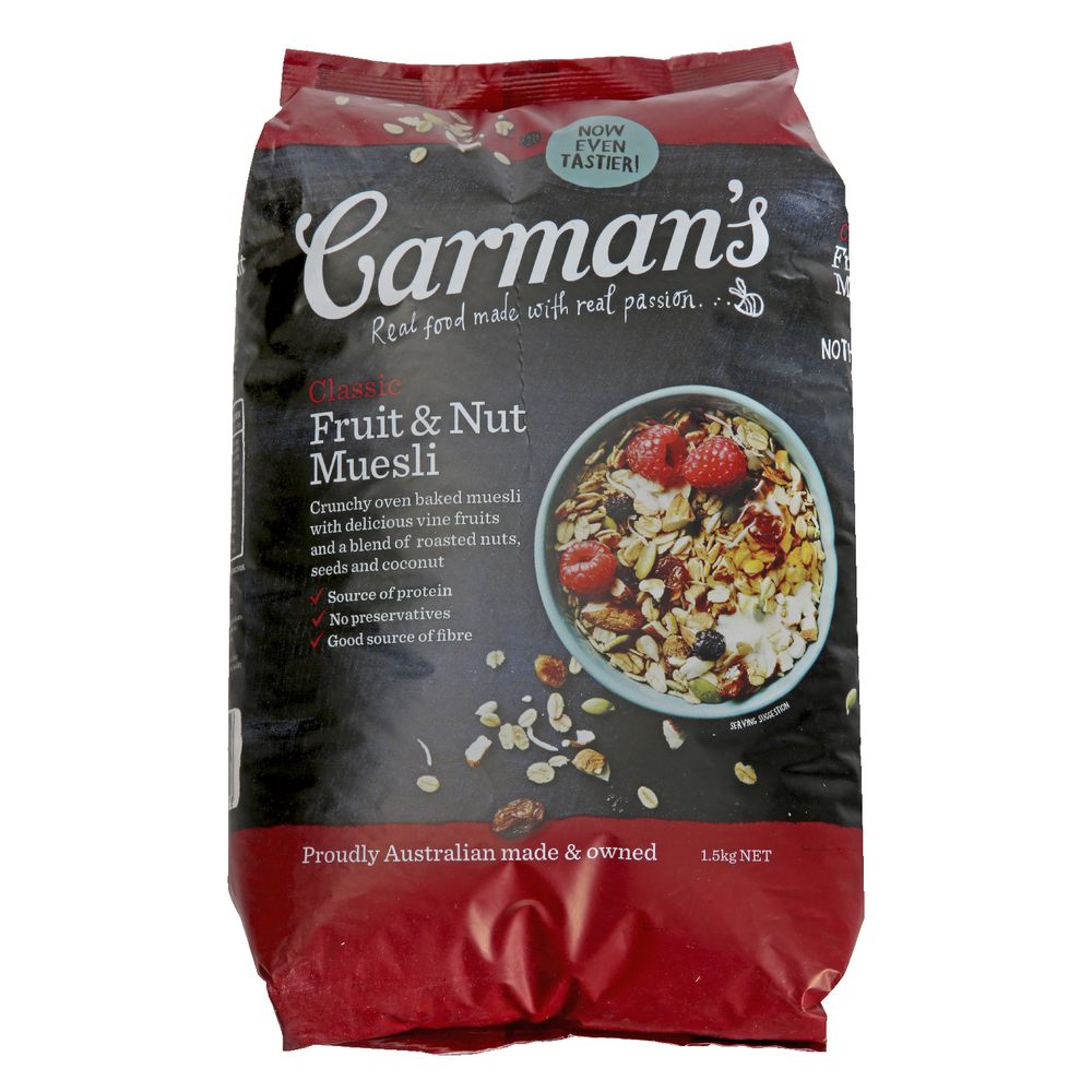 Carman's Classic Fruit Muesli 1.5kg