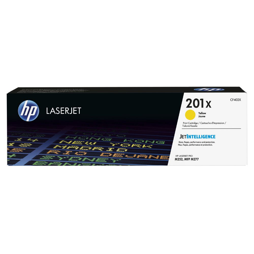 HP 201X Toner Cartridge Yellow
