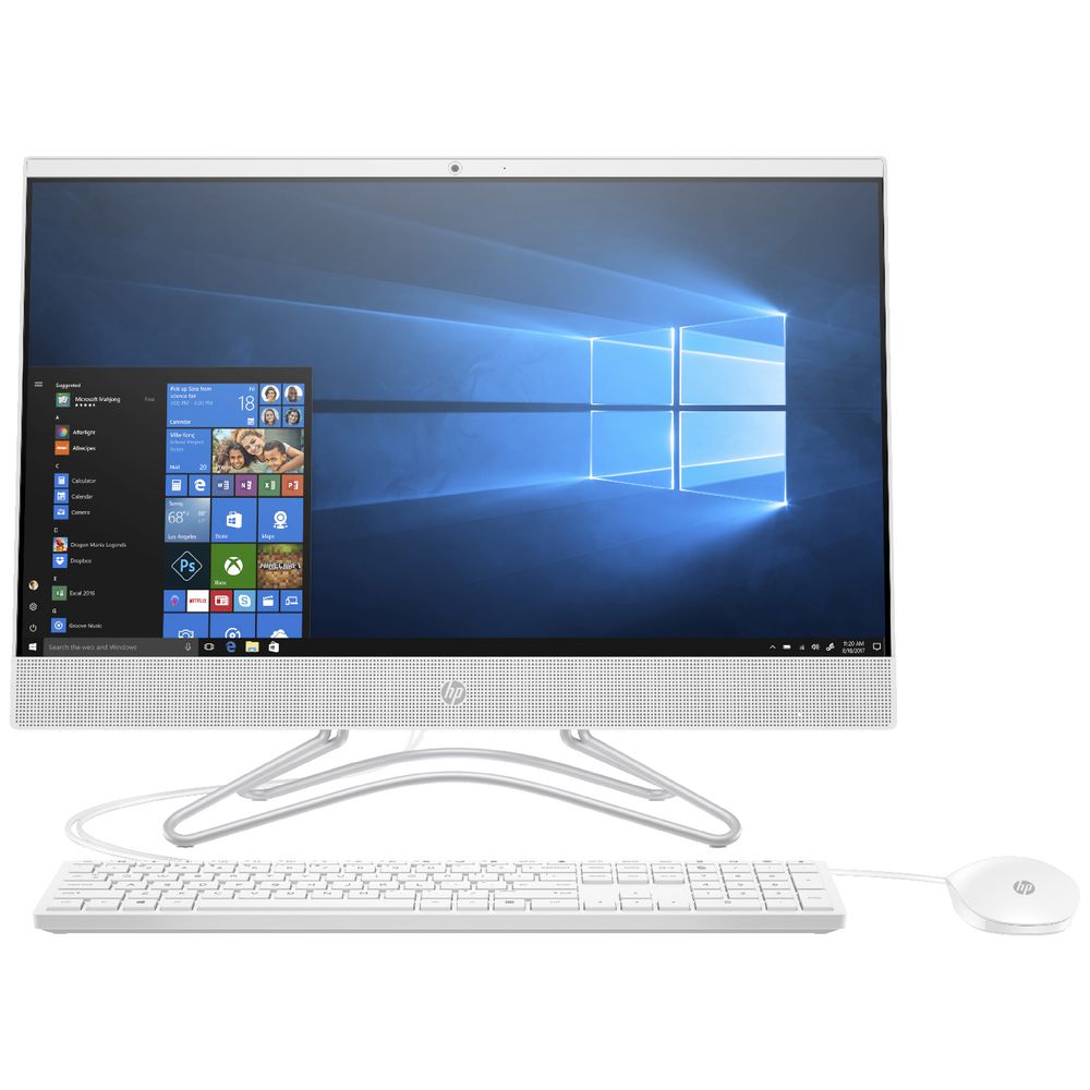 HP 24 AllinOne Desktop Computer DualCore White eBay