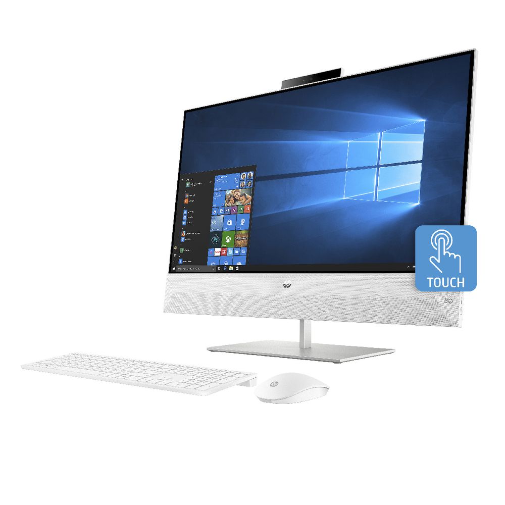 Hp Pavilion 27 All In One Desktop Computer Core I5 White Officeworks