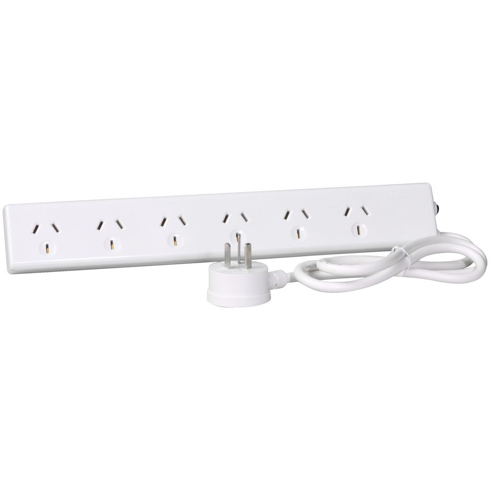 HPM 6 Outlet Powerboard