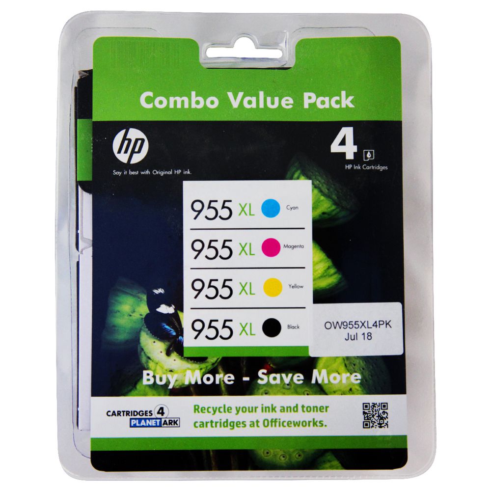 HP 955XL Ink Cartridge Value Pack