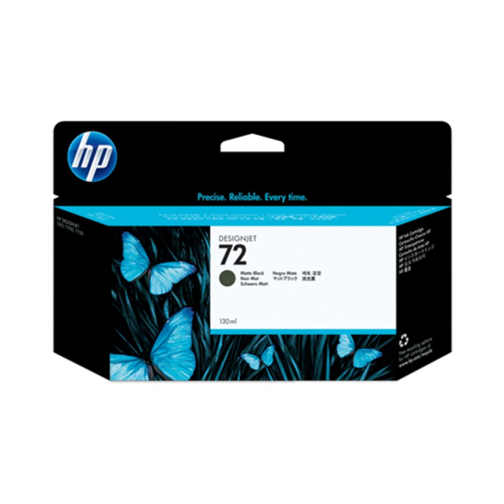 HP 72 Matte Ink Cartridge Black 130mL