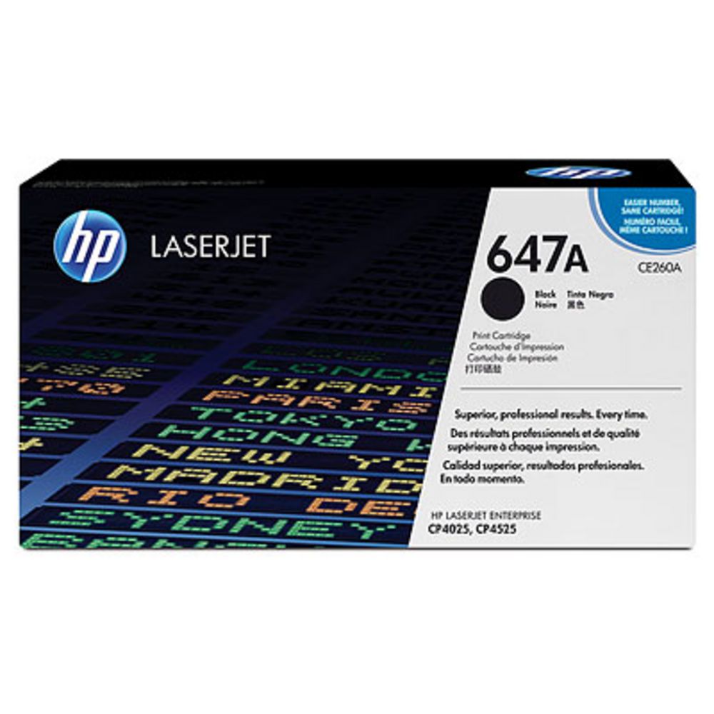HP Toner Black CE260A