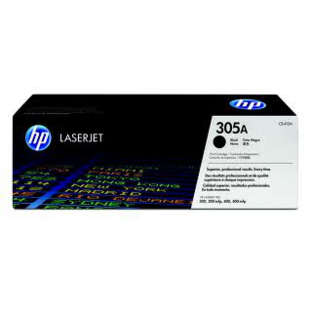 HP 305A LaserJet Toner Cartridge Black CE410A