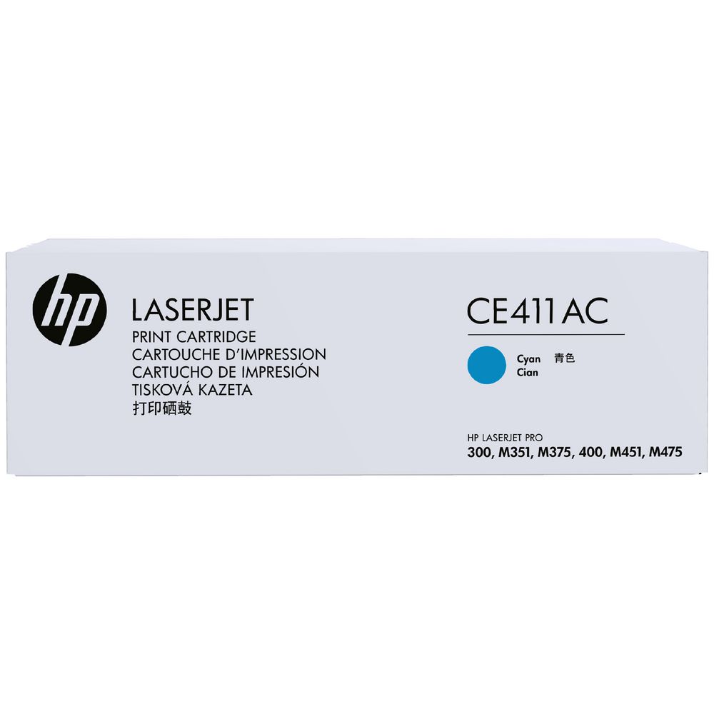 HP CE411AC Contract Toner Cartridge Cyan