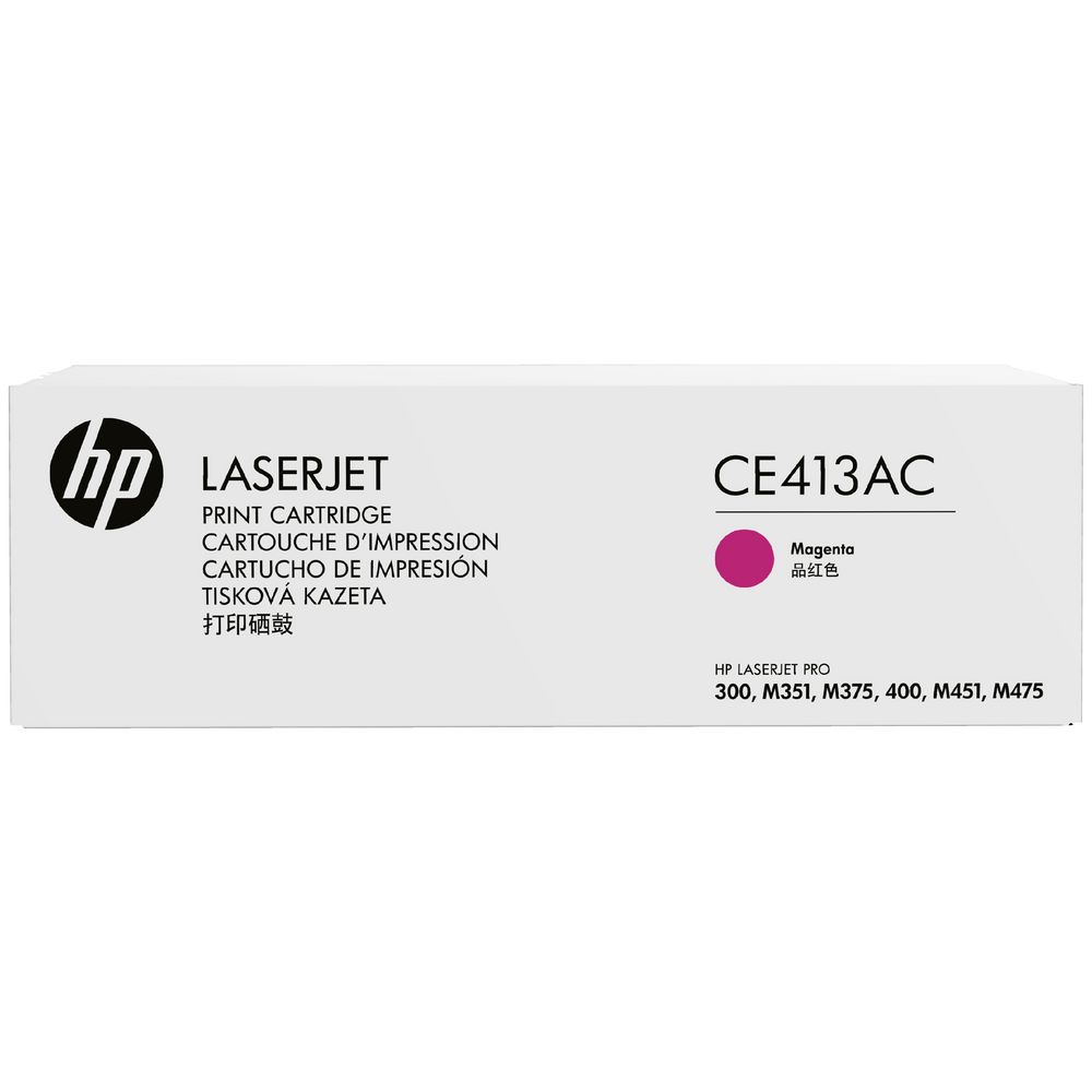 HP CE413AC Contract Toner Cartridge Magenta