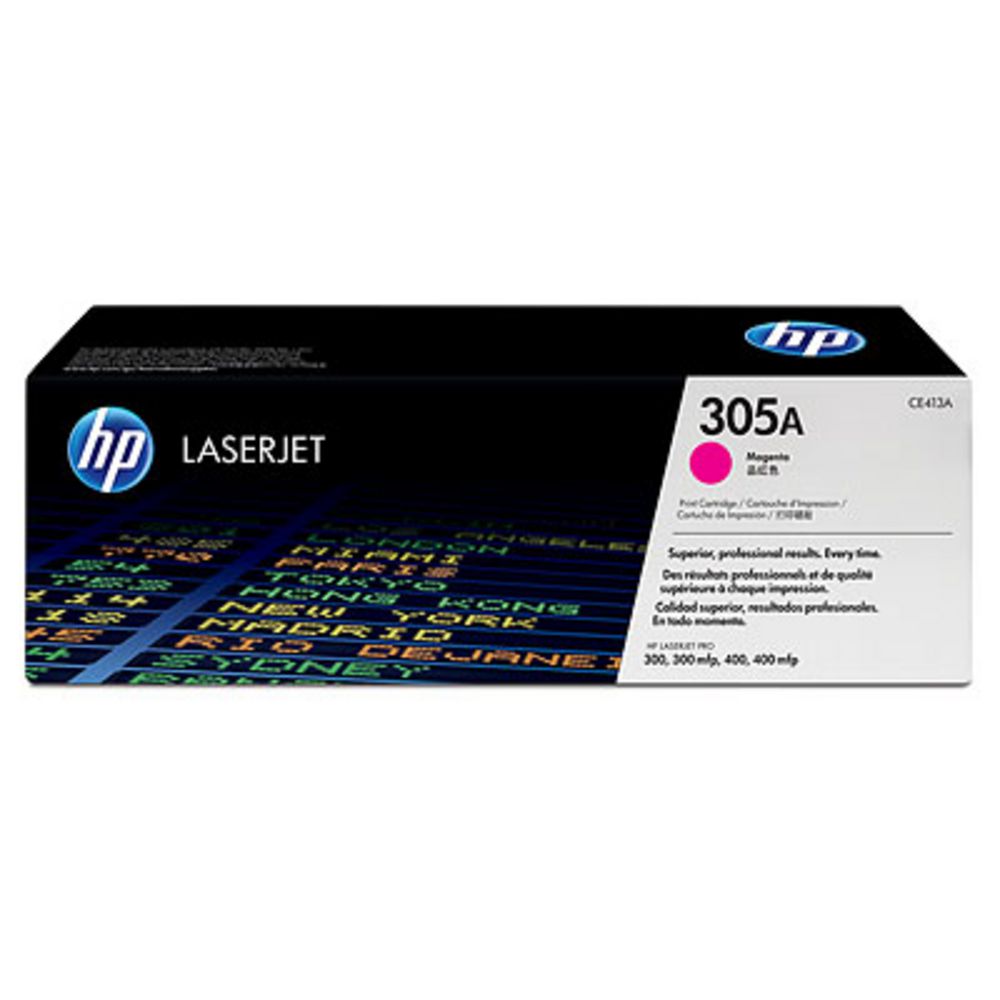 HP 305A LaserJet Toner Cartridge Magenta CE413A