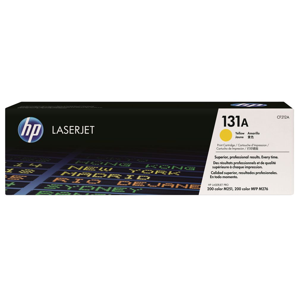 HP 131A LaserJet Toner Cartridge Yellow CF212A