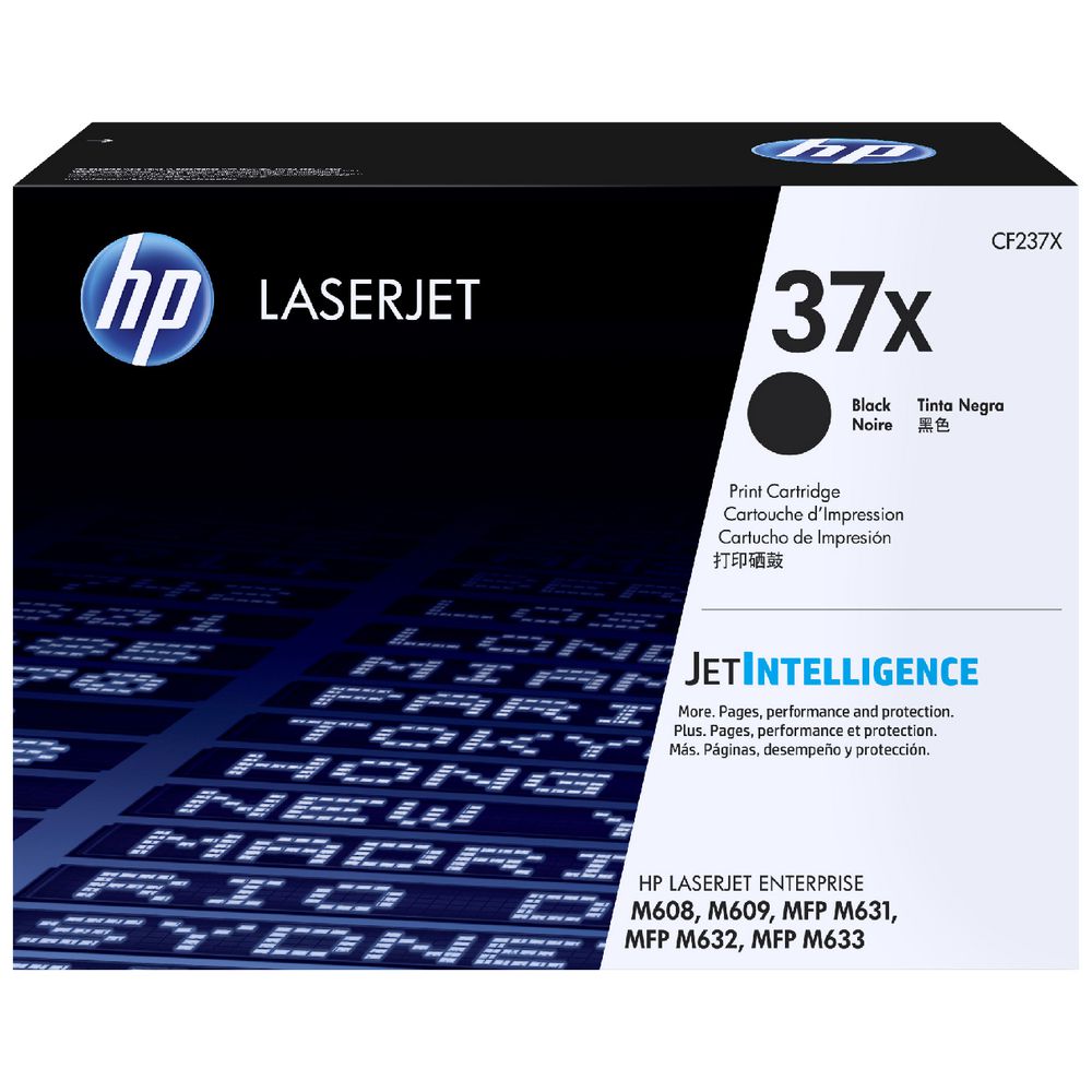 HP 37X High Yield Original Toner Black