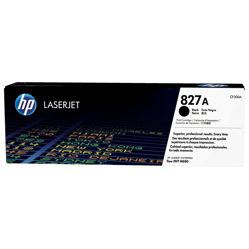 HP 827A LaserJet Toner Cartridge Black