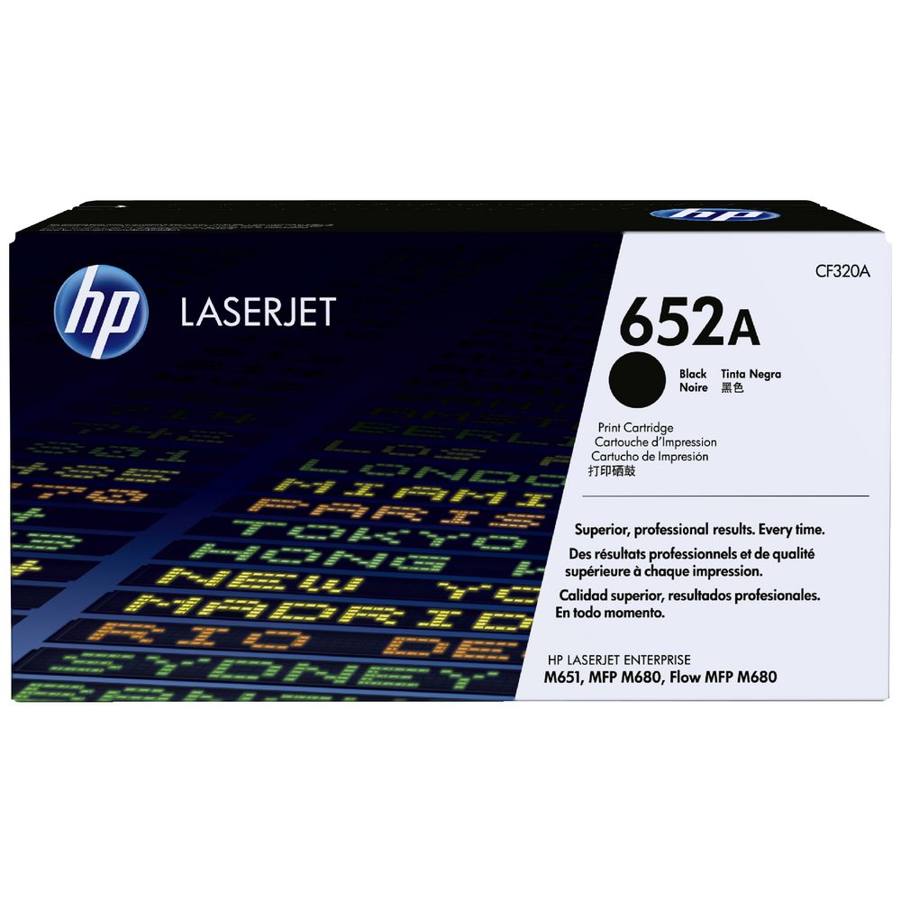 HP 652A LaserJet Toner Cartridge Black
