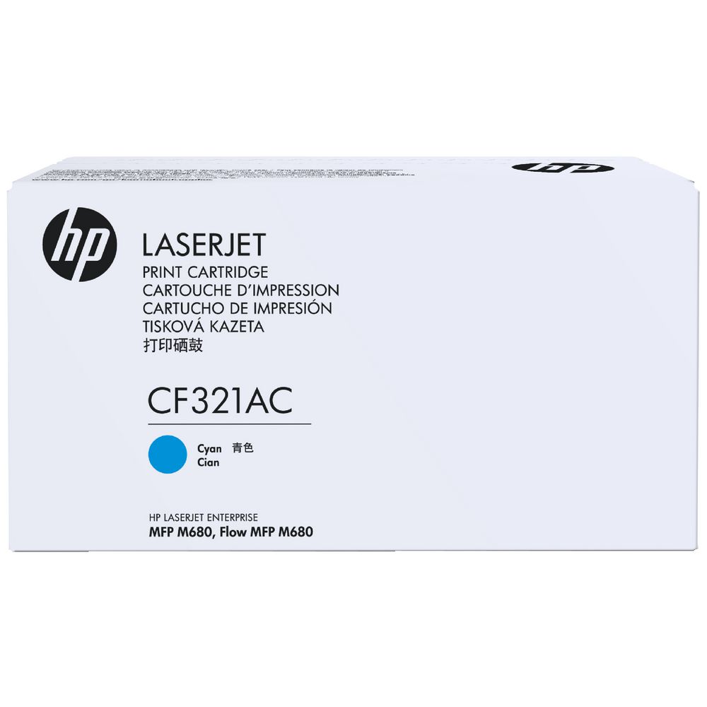 HP 653A Contract Toner Cartridge Cyan