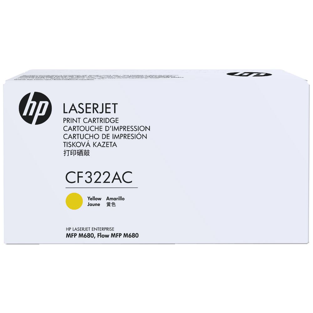 HP 653A Contract Toner Cartridge Yellow