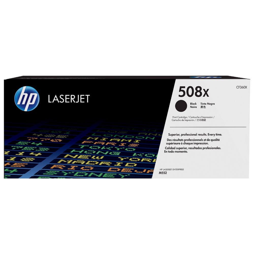 HP 508X High Yield LaserJet Cartridge Black