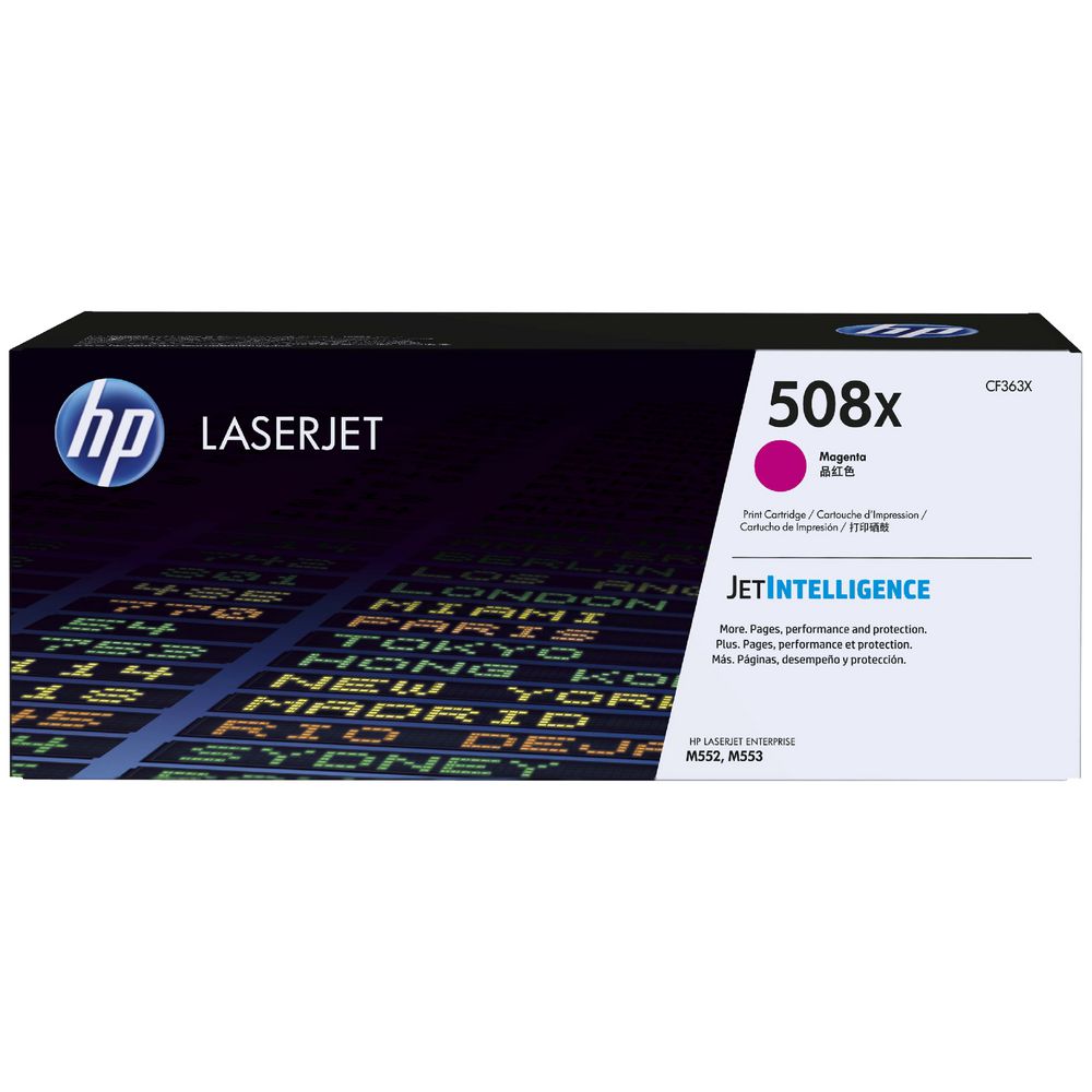 HP 508X High Yield LaserJet Cartridge Magenta