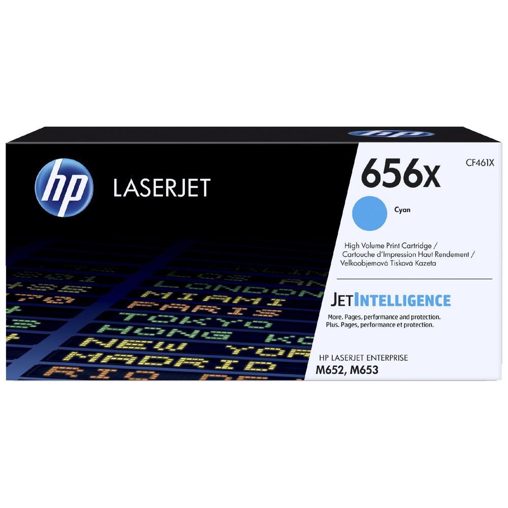 HP 656X Original LaserJet Toner Cartridge Cyan