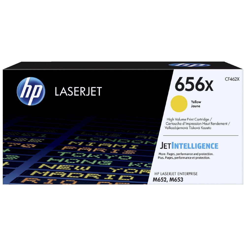 HP 656X Original LaserJet Toner Cartridge Yellow