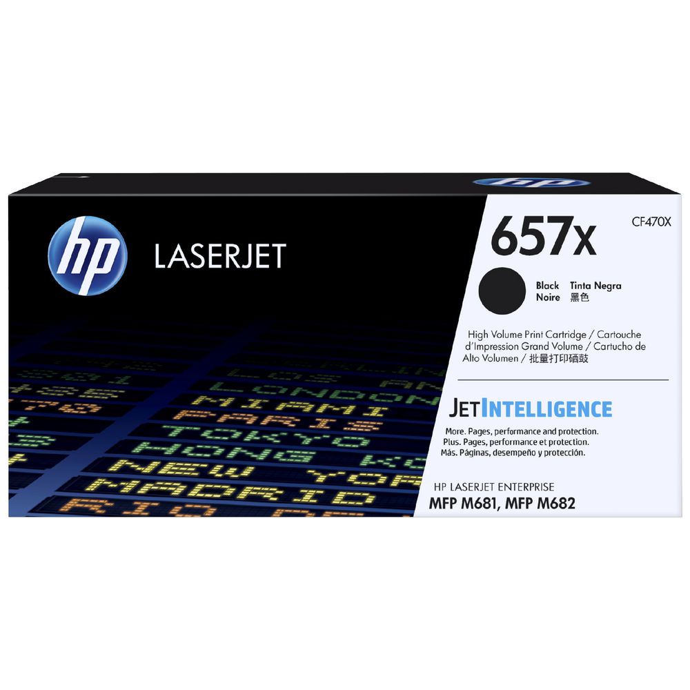 HP 657X Original LaserJet Toner Cartridge Black