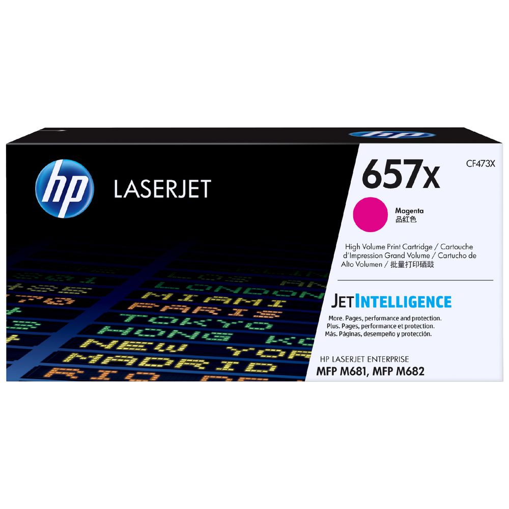 HP 657X Original LaserJet Toner Cartridge Magenta