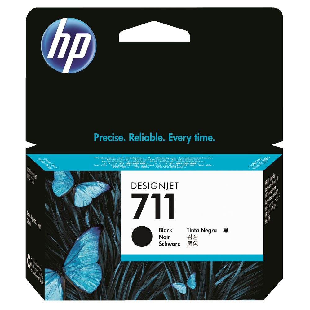 HP 711 Ink Cartridge Black 38mL