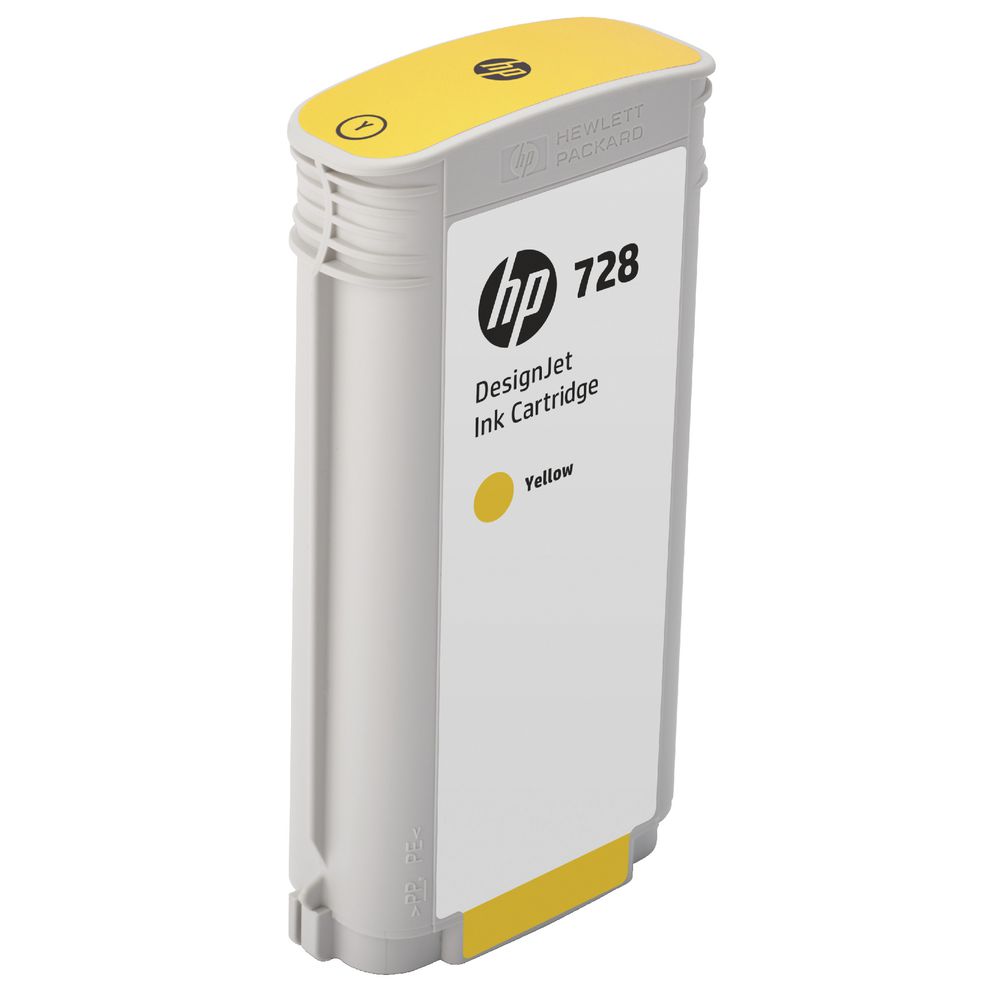 HP 728 DesignJet Ink Cartridge Yellow