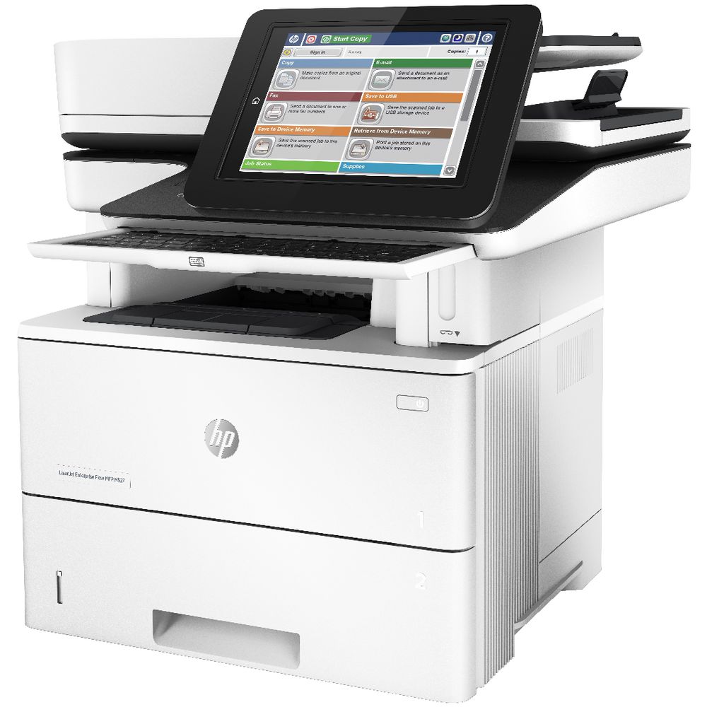 HP LaserJet Enterprise Flow Mono MFP Printer M527z