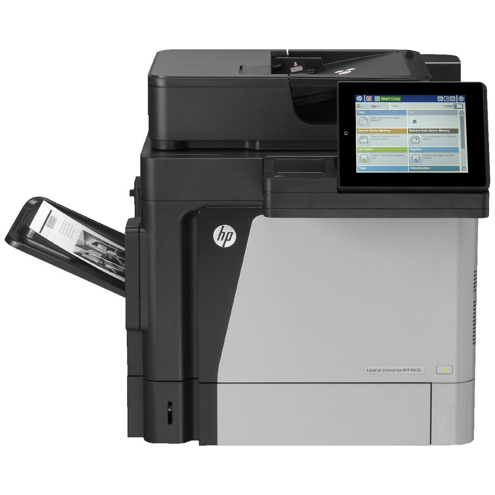 HP LaserJet Enterprise Flow Mono MFP Printer M630z
