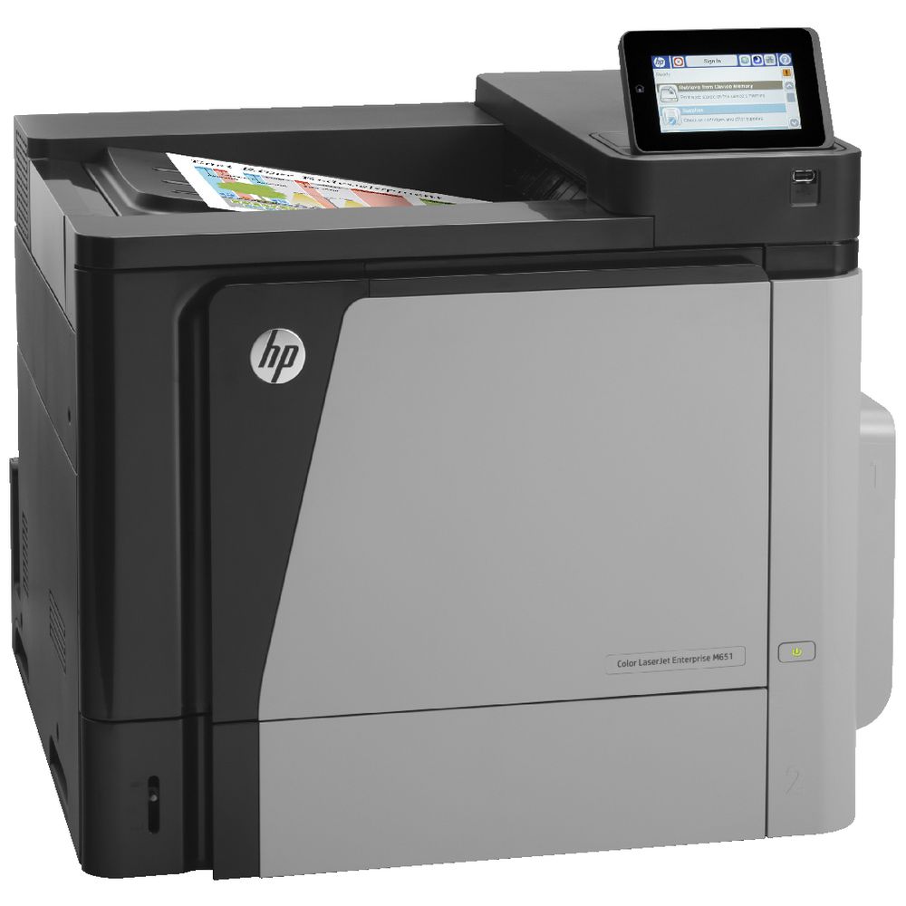 HP LaserJet Enterprise Colour Laser Printer M651dn