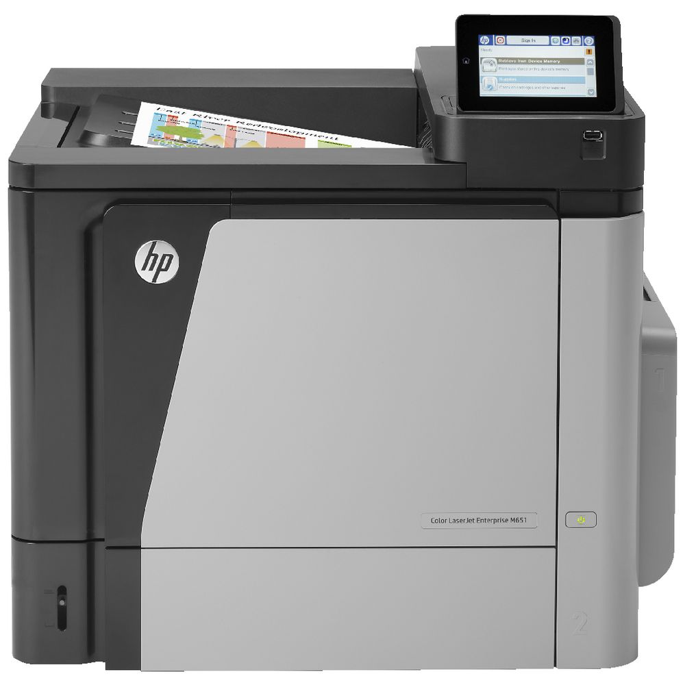HP LaserJet Enterprise Colour Laser Printer M651xh