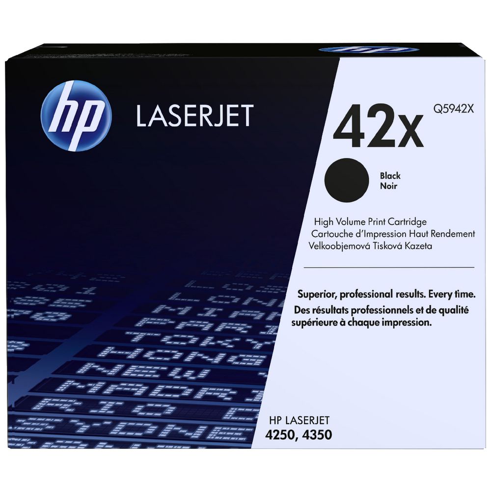 HP LaserJet Contract Toner Cartridge Black Q5942X