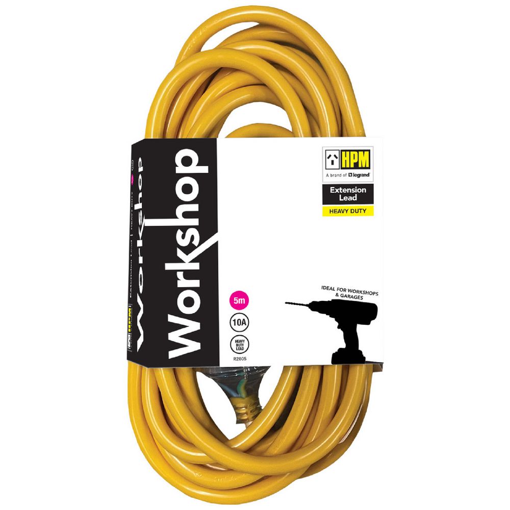 HPM Heavy Duty Extension Lead 5 metres