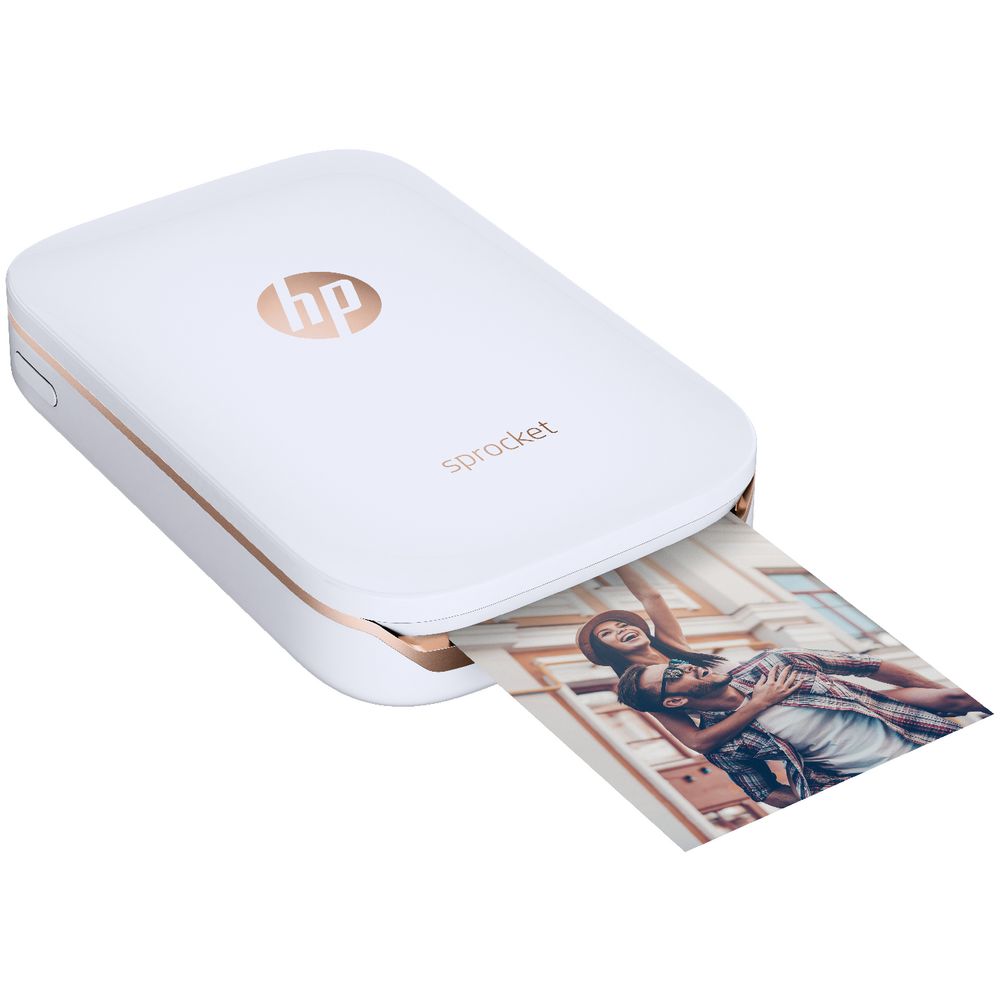 HP Sprocket Portable Bluetooth Photo Printer White 190781575795 eBay
