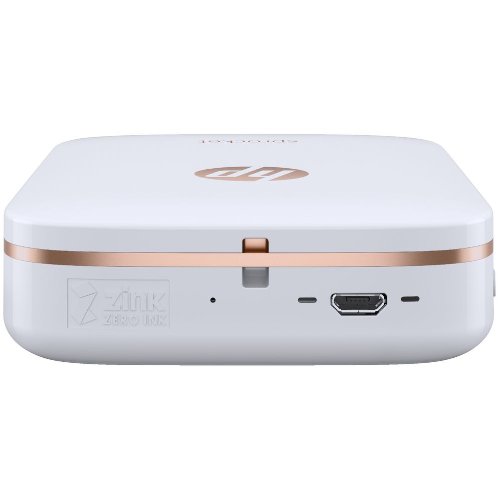 HP Sprocket Portable Bluetooth Photo Printer White