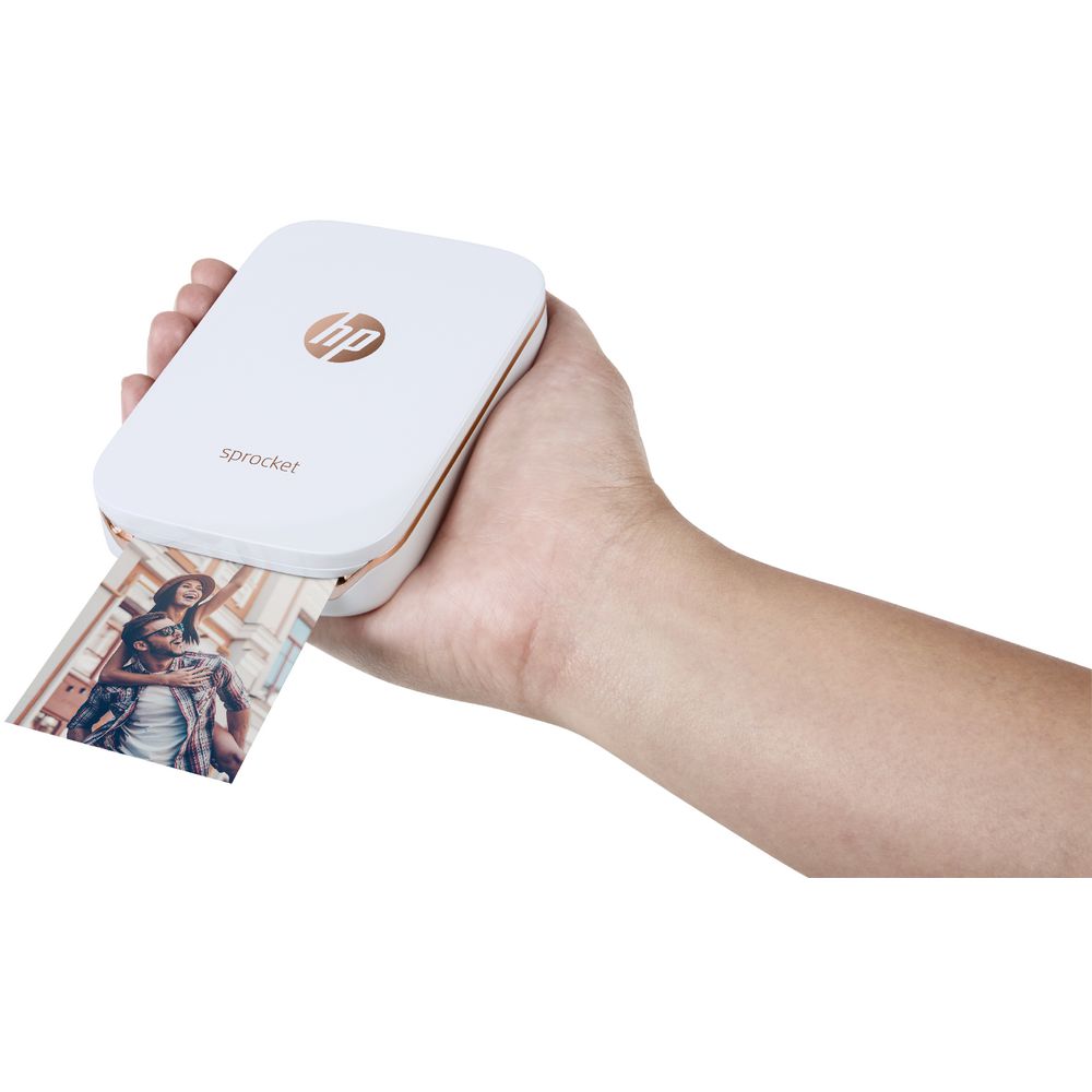 HP Sprocket Portable Bluetooth Photo Printer White