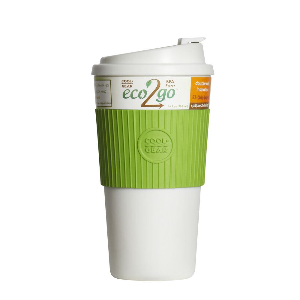 Cool Gear Eco 2 Go Travel Mug 443mL Officeworks