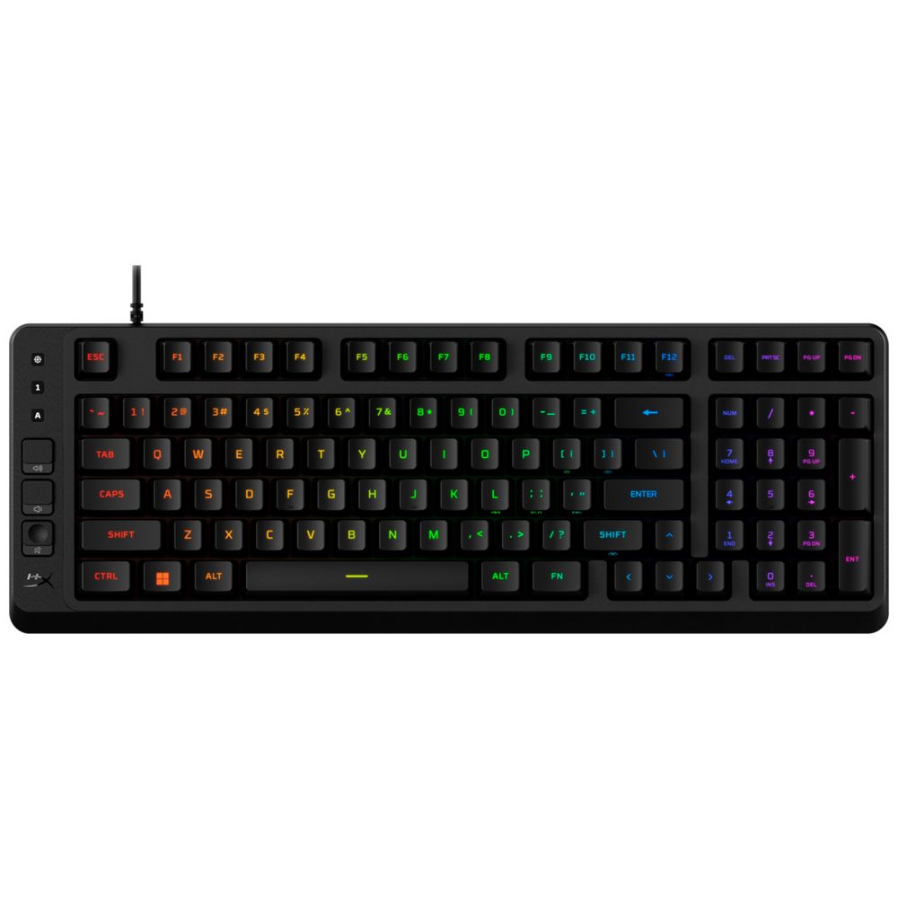 Officeworks Keyboard HyperX Eve 1800 Gaming Keyboard Black | Officeworks