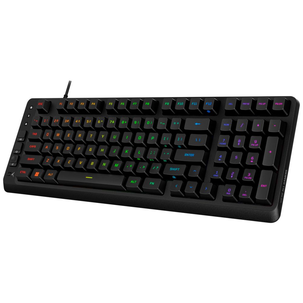 Officeworks Keyboard HyperX Eve 1800 Gaming Keyboard Black | Officeworks