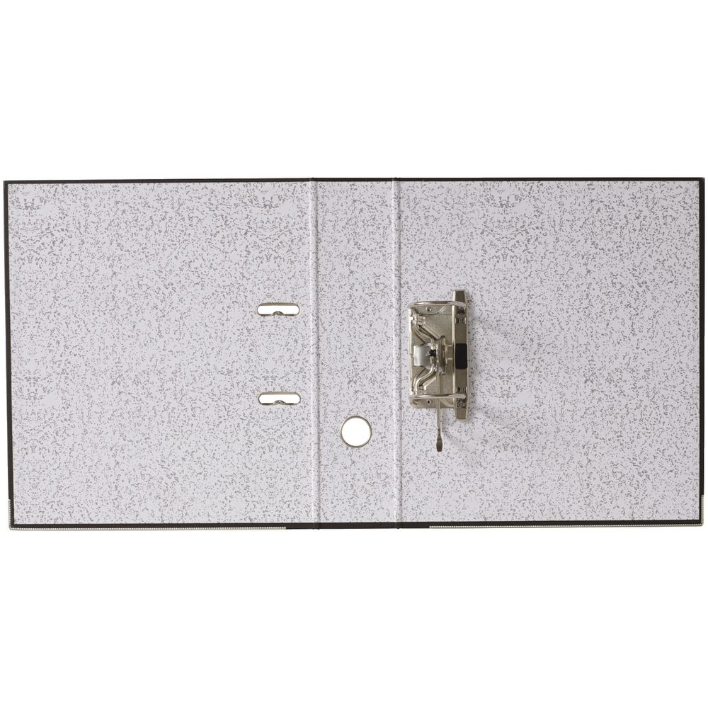 J.Burrows Lever Arch File A4 2 Ring Board Black