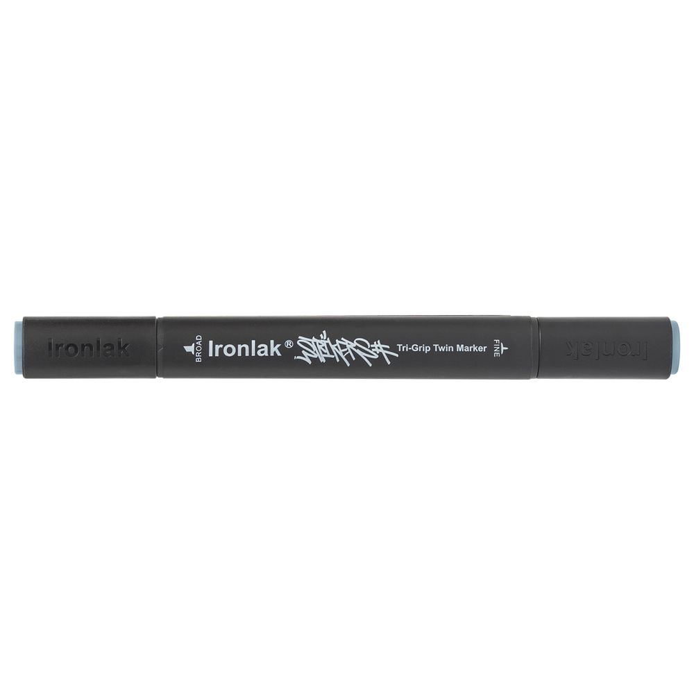 Ironlak Tri-Grip Twin Marker Pale Blue Light