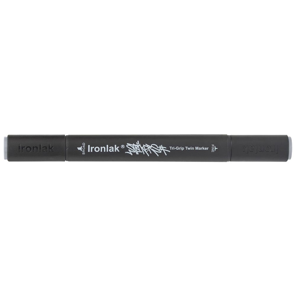 Ironlak Strikers Tri-Grip Twin Marker Mint Blue
