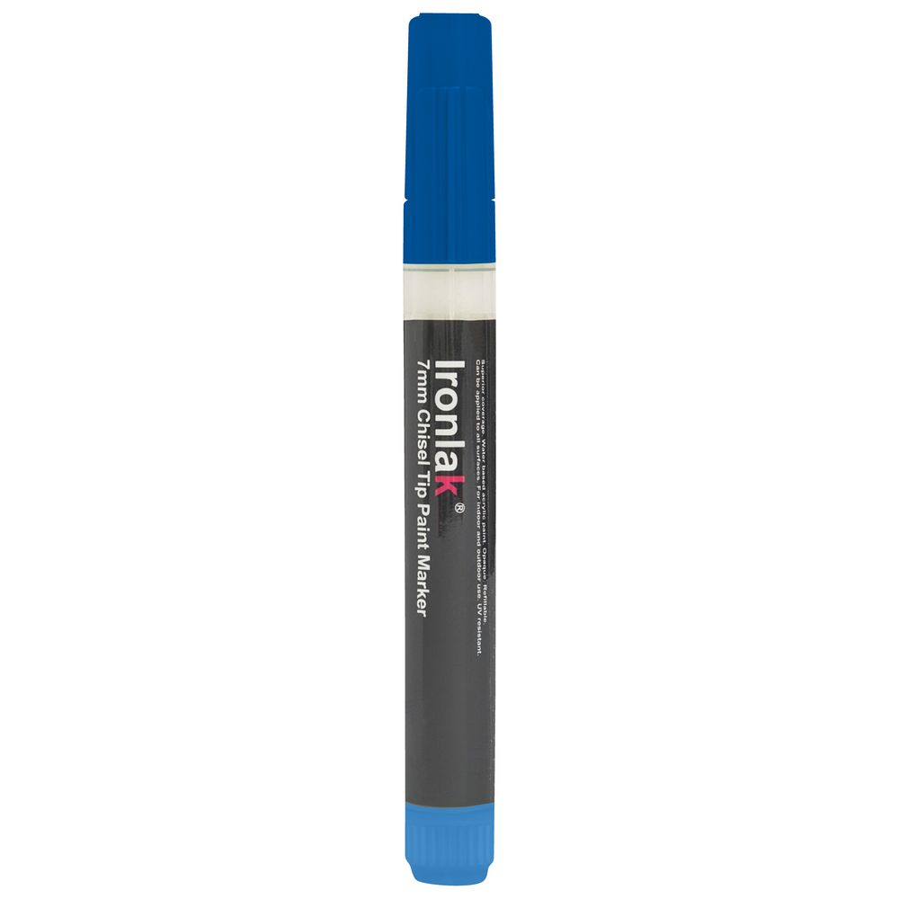 Ironlak Paint Marker 7mm Blue Shimmer