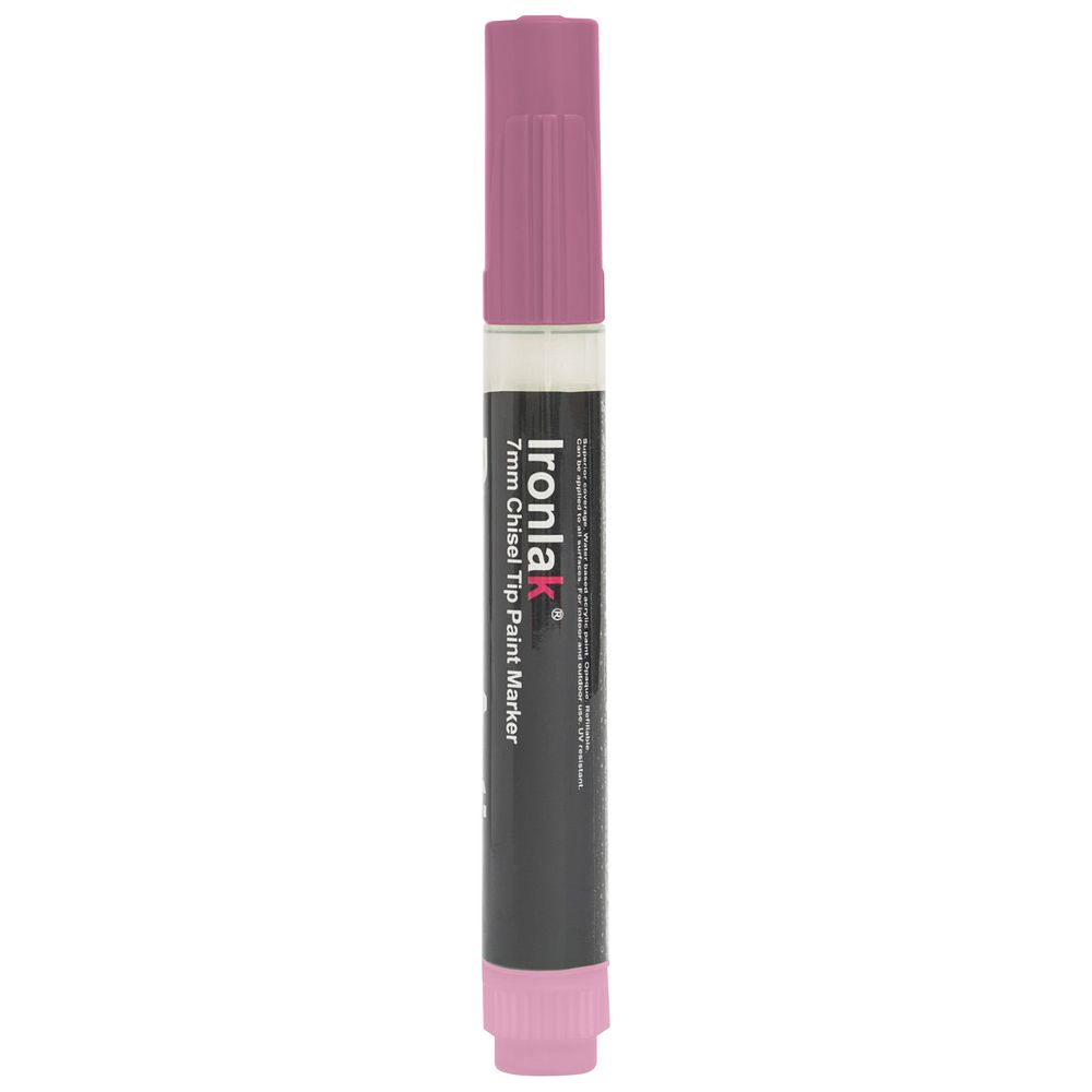 Ironlak Paint Marker 7mm Fluoro Pink