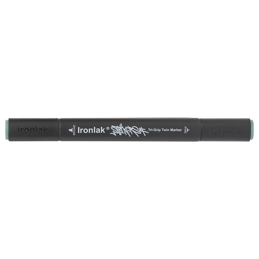 Ironlak Tri-Grip Twin Marker Meadow Green